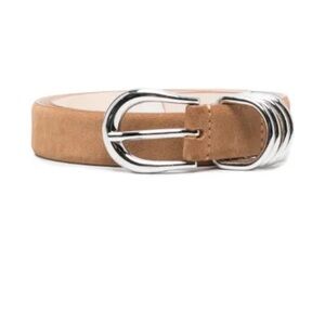 Dehanche Hollyhock suede three ring belt